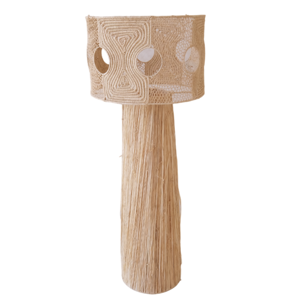 Rafia Radiance Vloerlamp
