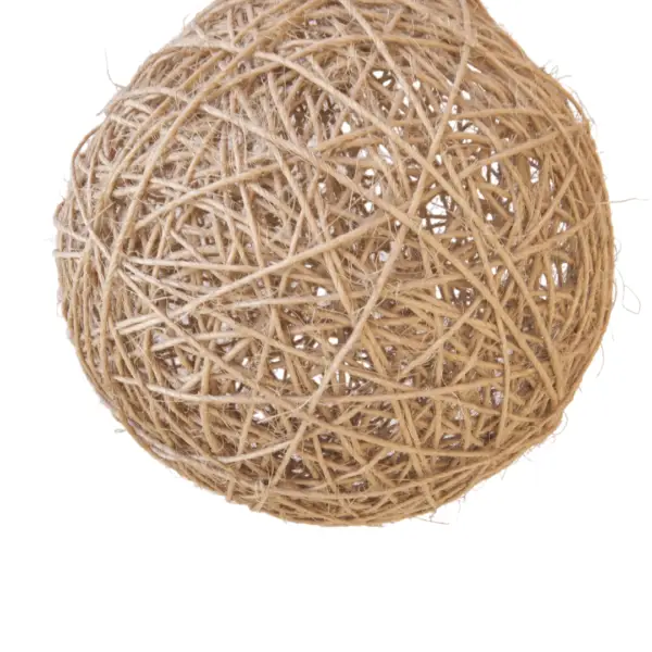 Rustic Weave Rope Pendant Lamp