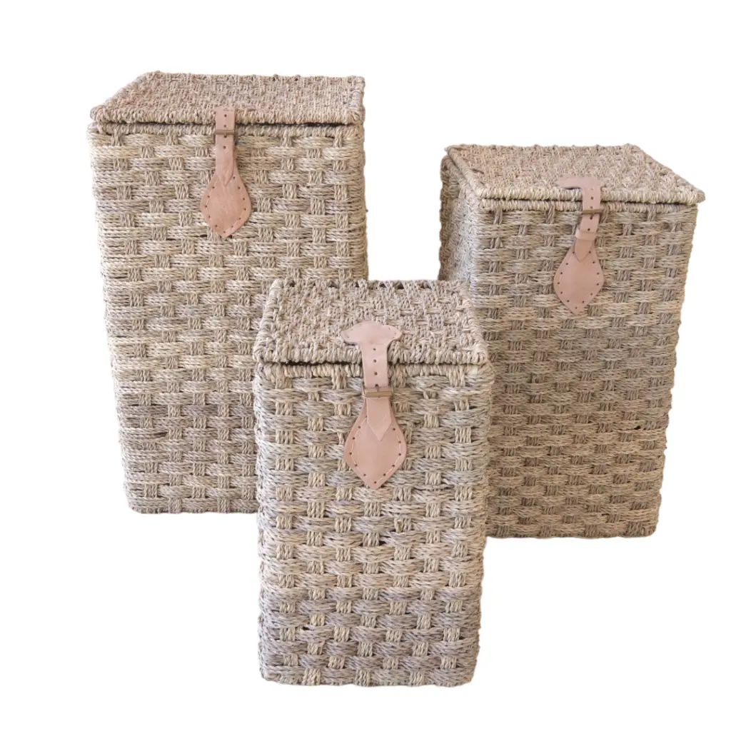 Elegant Woven Basket Set